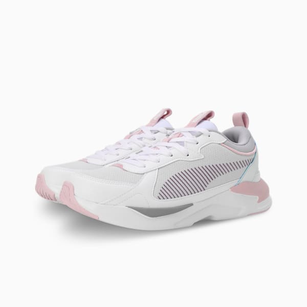 X- Ray Airflex Women's Sneakers, PUMA White-Silver Mist-Dewdrop, extralarge-IND