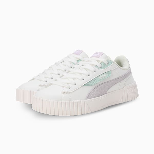 Carina 2.0 Zuki Women's Sneakers, Warm White-Minty Burst-Spring Lavender, extralarge-IND