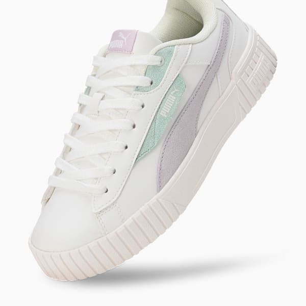 Carina 2.0 Zuki Women's Sneakers, Warm White-Minty Burst-Spring Lavender, extralarge-IND