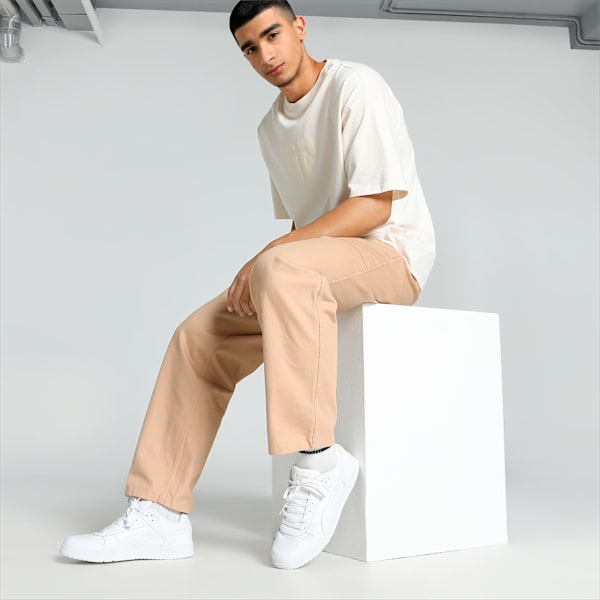Court Shatter Low Sneakers, PUMA White-PUMA White-Puma Team Gold, extralarge-IND
