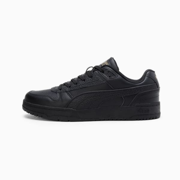 PUMA Court Shatter Low Unisex Sneakers, PUMA Black, extralarge-IND