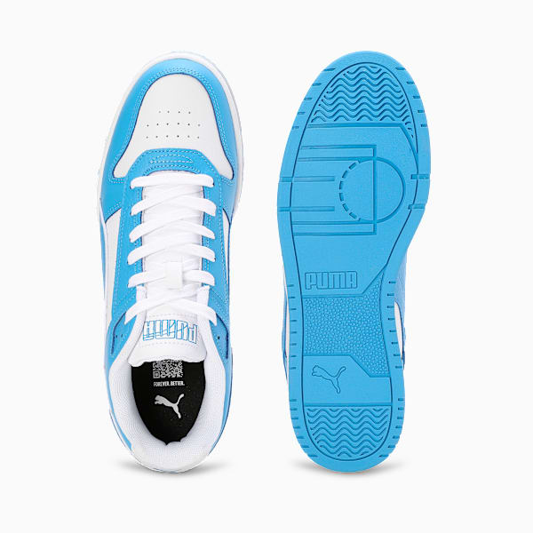 Court Shatter Low Sneakers, PUMA White-Regal Blue, extralarge-IND