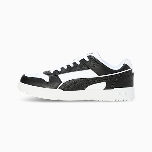 Court Shatter Low Sneakers, PUMA Black-PUMA White, extralarge-IND