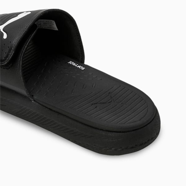 Softride Men's Slides, PUMA Black-PUMA White, extralarge-IND