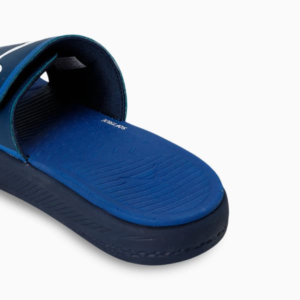 Softride Men's Slides, Persian Blue-Clyde Royal-PUMA White, extralarge-IND