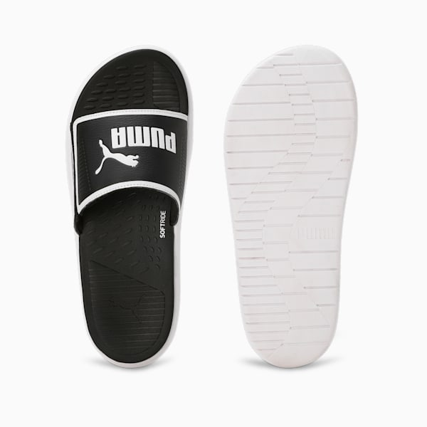 Softride Men's Slides, PUMA Black-PUMA White, extralarge-IND