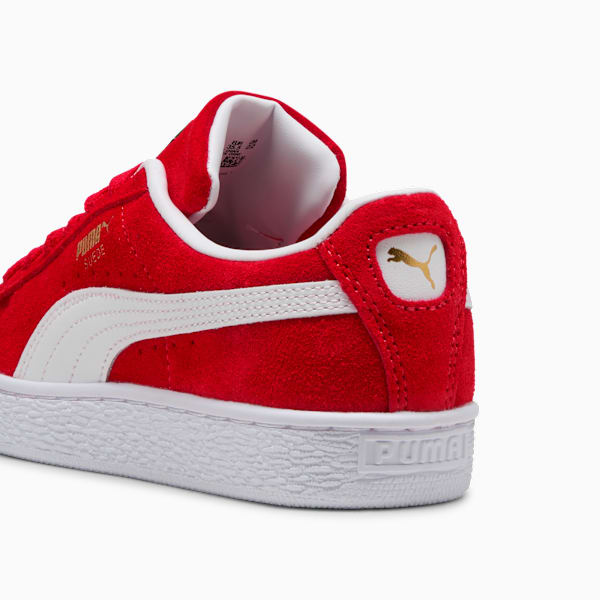 Suede Classic Sneakers Youth, For All Time Red-PUMA White, extralarge-GBR