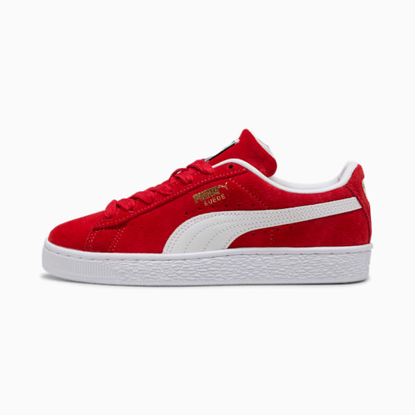 Tenis juvenil Suede Classic, For All Time Red-PUMA White, extralarge