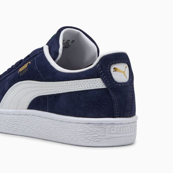 Suede Classic Big Kids' Sneakers, PUMA Navy-PUMA White, extralarge