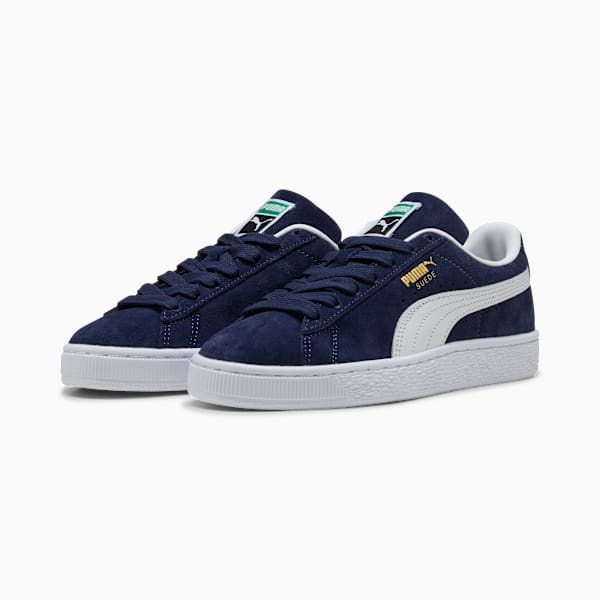Suede Classic Big Kids' Sneakers, PUMA Navy-PUMA White, extralarge