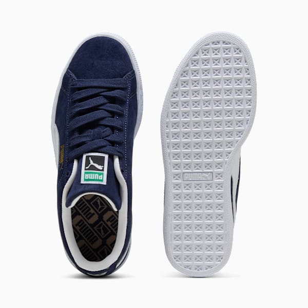Suede Classic Big Kids' Sneakers, PUMA Navy-PUMA White, extralarge