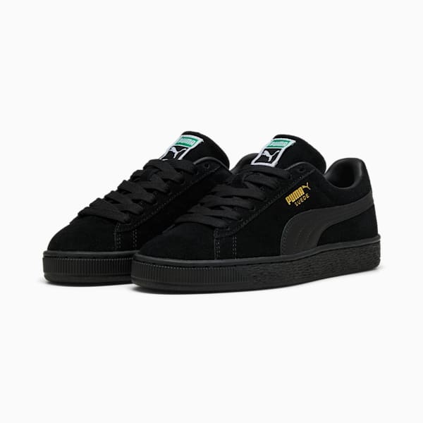 Suede Classic Big Kids' Sneakers, PUMA Black-PUMA Black, extralarge