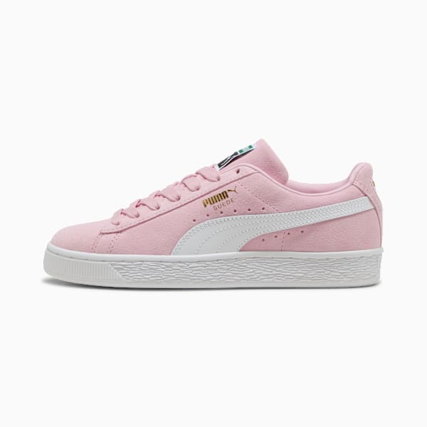 Tenis juvenil Suede Classic, Pink Lady-PUMA White, extralarge