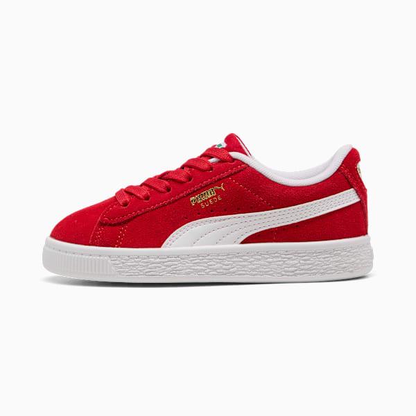 Suede Classic Sneakers Kids, For All Time Red-PUMA White, extralarge-GBR
