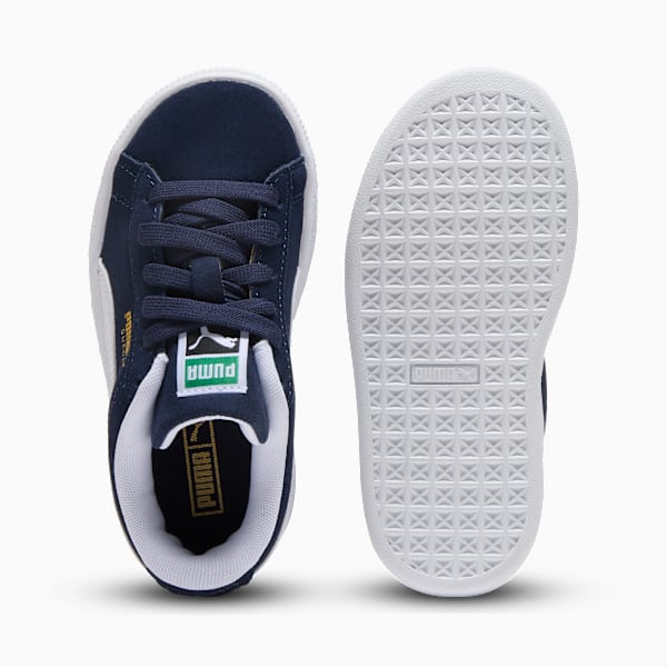 Suede Classic Little Kids' Sneakers, PUMA Navy-PUMA White, extralarge
