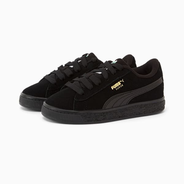 Suede Classic Sneakers Kids, PUMA Black-PUMA Black, extralarge-GBR