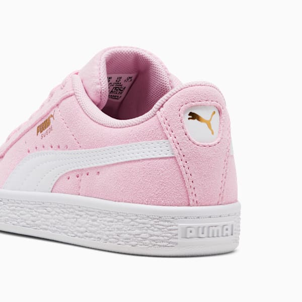 Suede Classic Little Kids' Sneakers, Pink Lady-PUMA White, extralarge