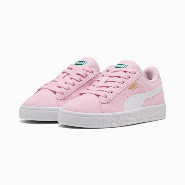 Suede Classic Little Kids' Sneakers, Pink Lady-PUMA White, extralarge