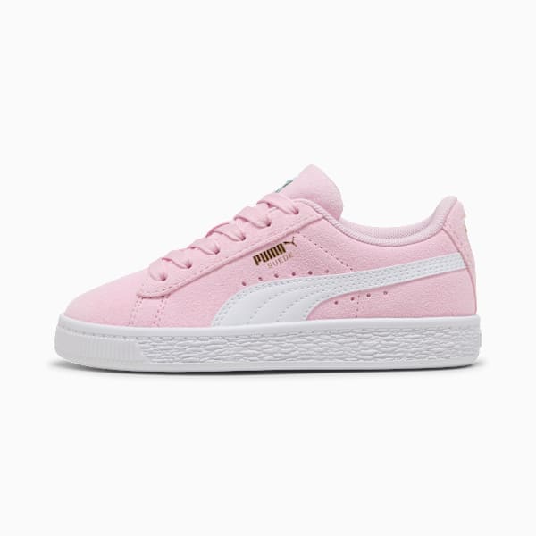 Suede Classic Little Kids' Sneakers, Pink Lady-PUMA White, extralarge