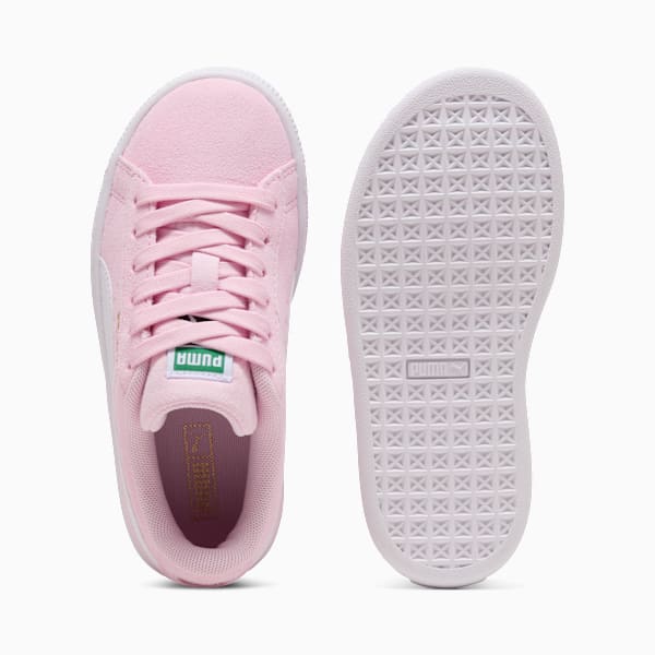 Suede Classic Little Kids' Sneakers, Pink Lady-PUMA White, extralarge