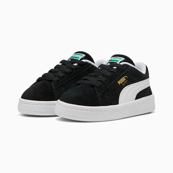 Suede Classic Toddlers' Sneakers, PUMA Black-PUMA White, extralarge