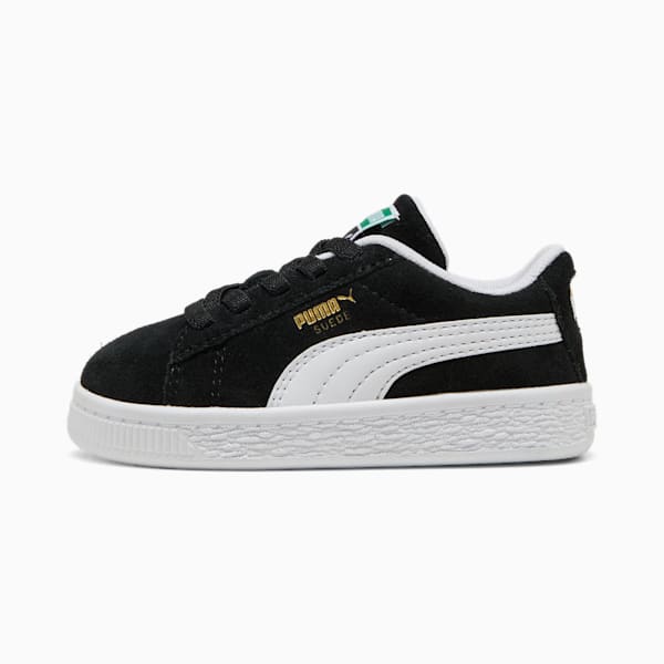 Suede Classic Toddlers' Sneakers, PUMA Black-PUMA White, extralarge