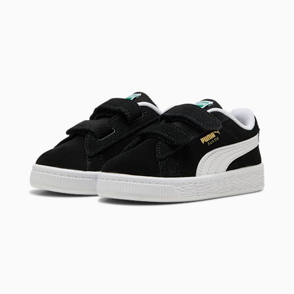 Suede Classic Toddlers' Sneakers, PUMA Black-PUMA White, extralarge