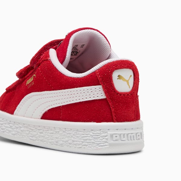 Suede Classic Sneakers Toddler, For All Time Red-PUMA White, extralarge-GBR