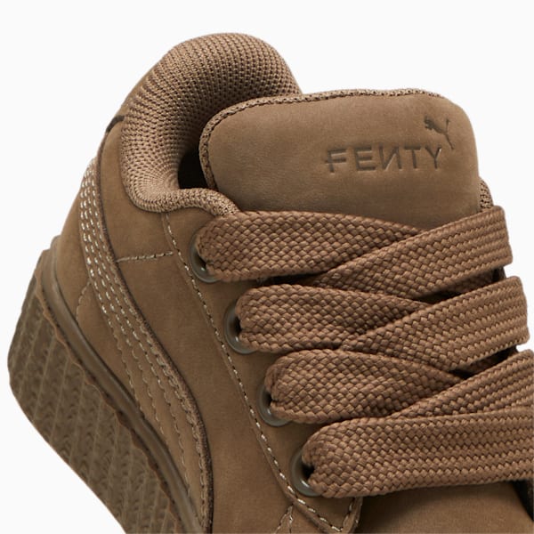 FENTY x PUMA Creeper Phatty Earth Tone Toddlers' Sneakers, Totally Taupe-PUMA Gold-Warm White, extralarge-AUS