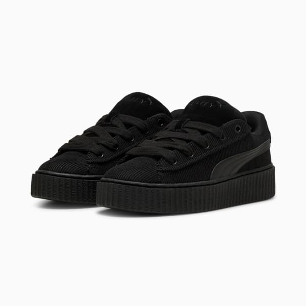 FENTY x PUMA Creeper Phatty In Session Women's Sneakers, PUMA Black-PUMA Gold, extralarge