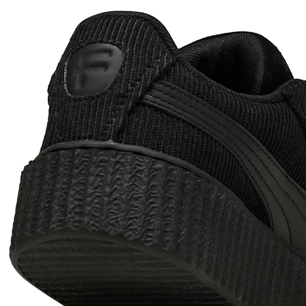 FENTY x PUMA Creeper Phatty In Session Big Kids' Sneakers, PUMA Black-PUMA Gold, extralarge