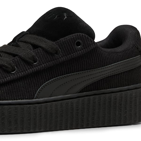 FENTY x PUMA Creeper Phatty In Session Big Kids' Sneakers, PUMA Black-PUMA Gold, extralarge