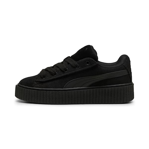 FENTY x PUMA Creeper Phatty In Session Big Kids' Sneakers, PUMA Black-PUMA Gold, extralarge