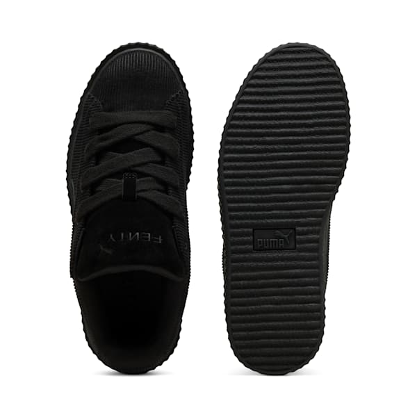 FENTY x PUMA Creeper Phatty In Session Big Kids' Sneakers, PUMA Black-PUMA Gold, extralarge