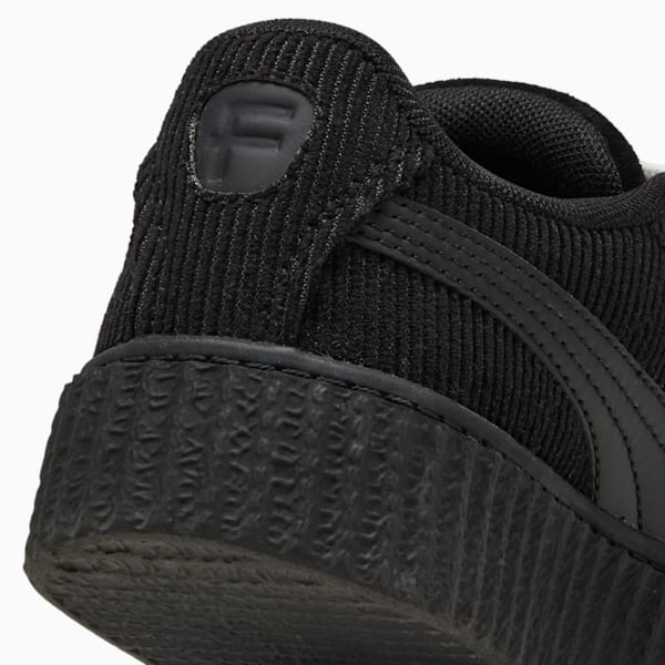 FENTY x PUMA Creeper Phatty In Session Little Kids' Sneakers, PUMA Black-PUMA Gold, extralarge