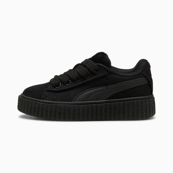 FENTY x PUMA Creeper Phatty In Session Little Kids' Sneakers, PUMA Black-PUMA Gold, extralarge