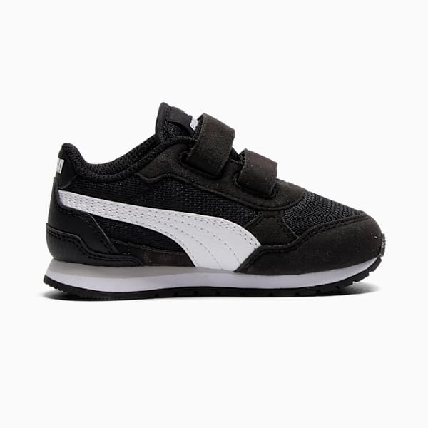 St Runner V4 Mesh V Sneakers Toddlers, PUMA Black-PUMA White-Cool Light Gray, extralarge