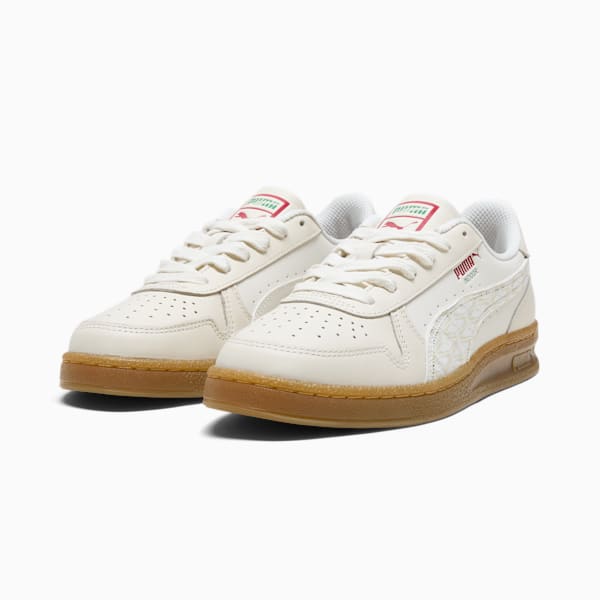 Indoor Sneakers, Warm White-Club Red-Gum, extralarge
