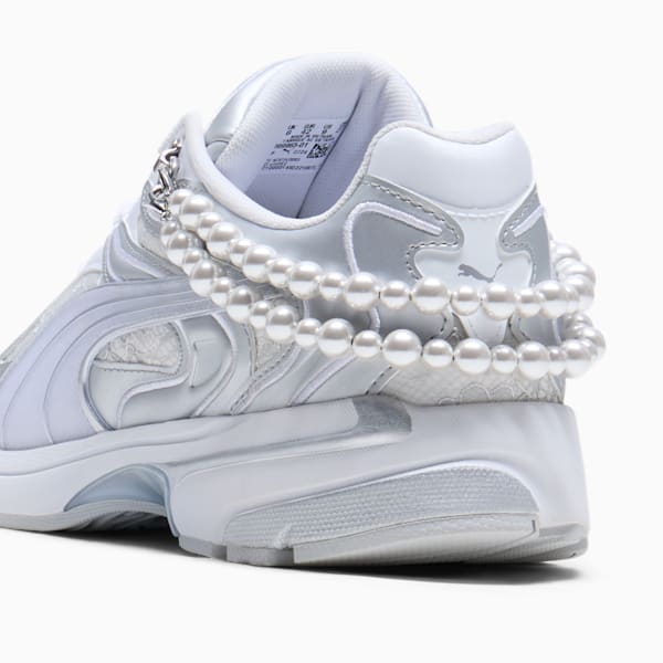 Extos Feminine Pack Women's Sneakers, PUMA Silver-PUMA White, extralarge