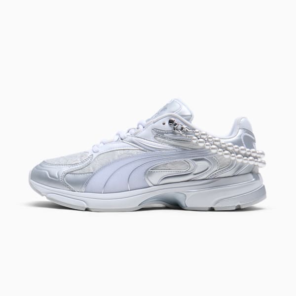 Extos Feminine Pack Women's Sneakers, PUMA Silver-PUMA White, extralarge