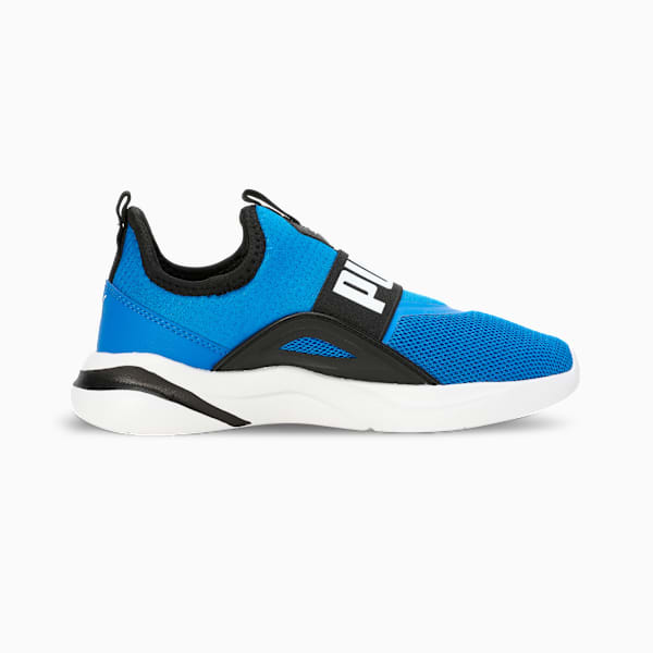 Softride Rift Evo Kid's Slip-On Shoes, PUMA Team Royal-PUMA Black-PUMA White, extralarge-IND
