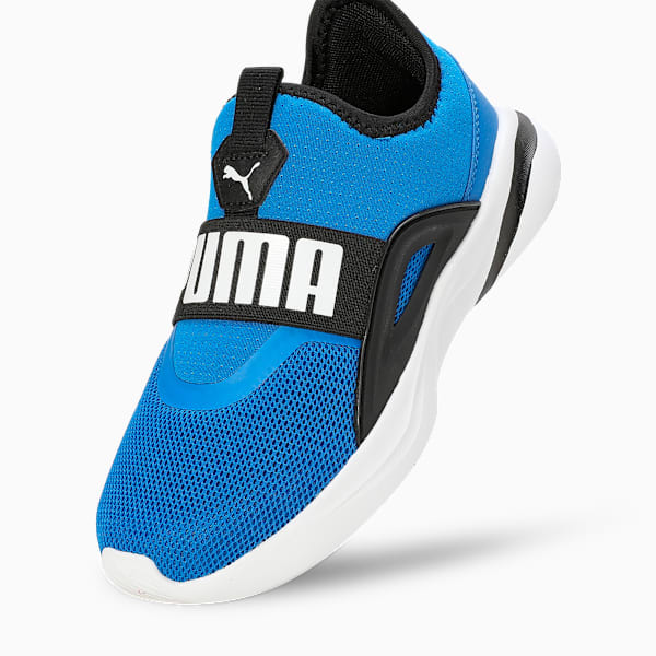 Softride Rift Evo Kid's Slip-On Shoes, PUMA Team Royal-PUMA Black-PUMA White, extralarge-IND