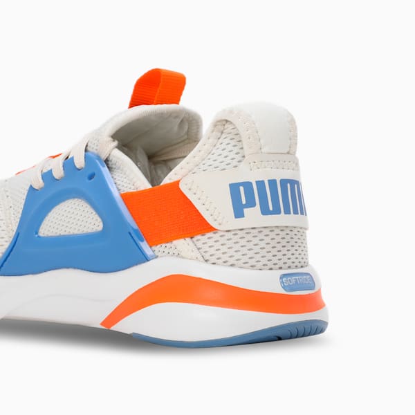 Softride Rift Swift Kicks Youth Sneakers, Vapor Gray-Blue Skies-Rickie Orange, extralarge-IND