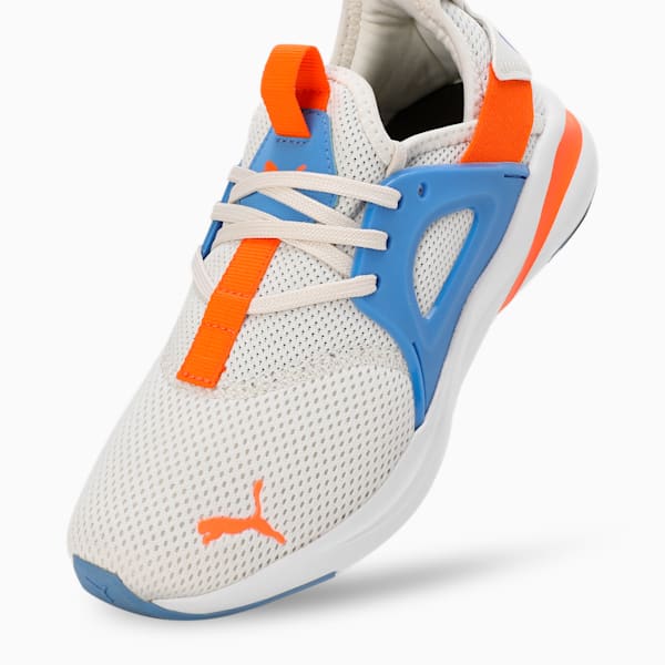 Softride Rift Swift Kicks Youth Sneakers, Vapor Gray-Blue Skies-Rickie Orange, extralarge-IND