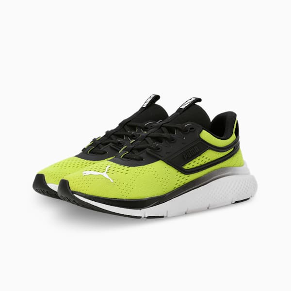 Softride Pro Echo Consonance Youth Shoes, Lime Pow-PUMA White-PUMA Black, extralarge-IND