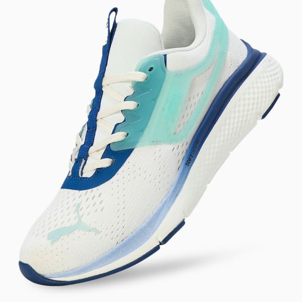 Softride Pro Echo Consonance Youth Shoes, Warm White-Clyde Royal-PUMA Black, extralarge-IND