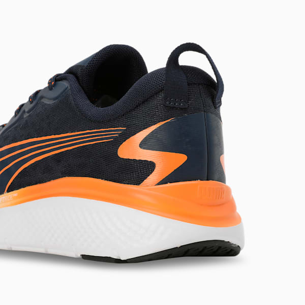 Softride Pro Echo Rousing Youth Running Shoes, Club Navy-Bright Melon-PUMA White, extralarge-IND