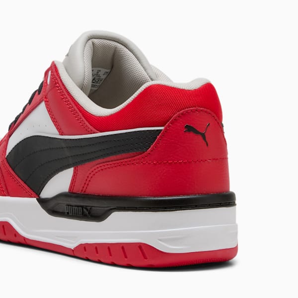 Rebound Retro Men's Sneakers, PUMA Black-For All Time Red, extralarge