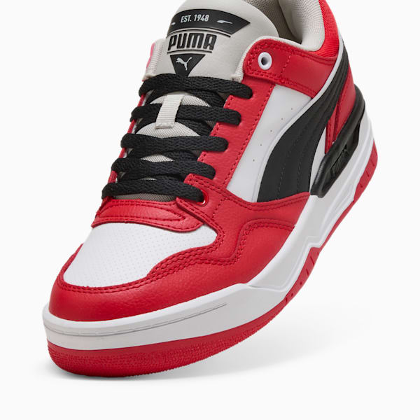 Rebound Retro Men's Sneakers, PUMA Black-For All Time Red, extralarge