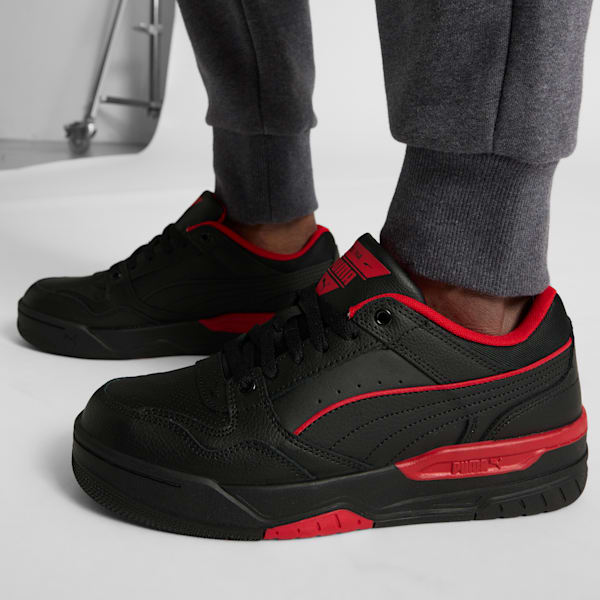 Tenis Rebound Retro, PUMA Black-For All Time Red-PUMA Black, extralarge
